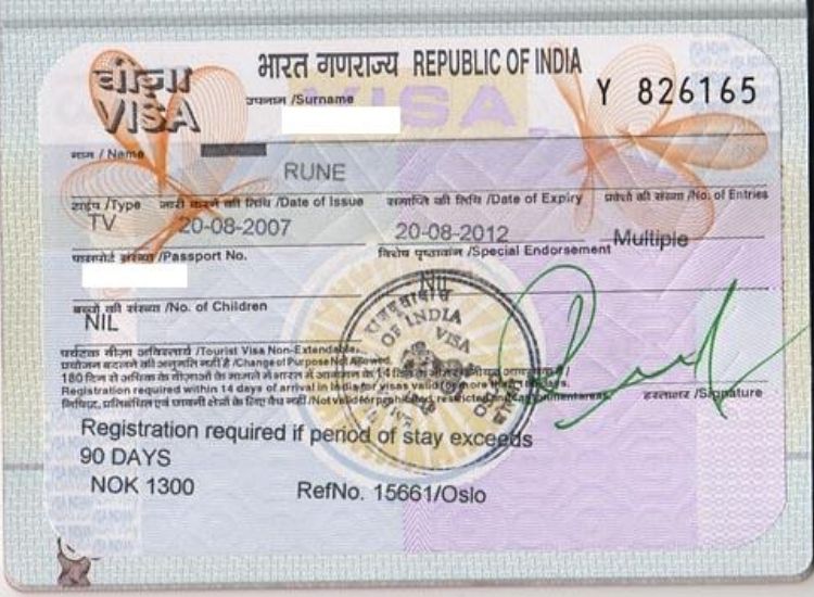 Hướng dẫn chi tiết hồ sơ xin visa Ấn Độ 3