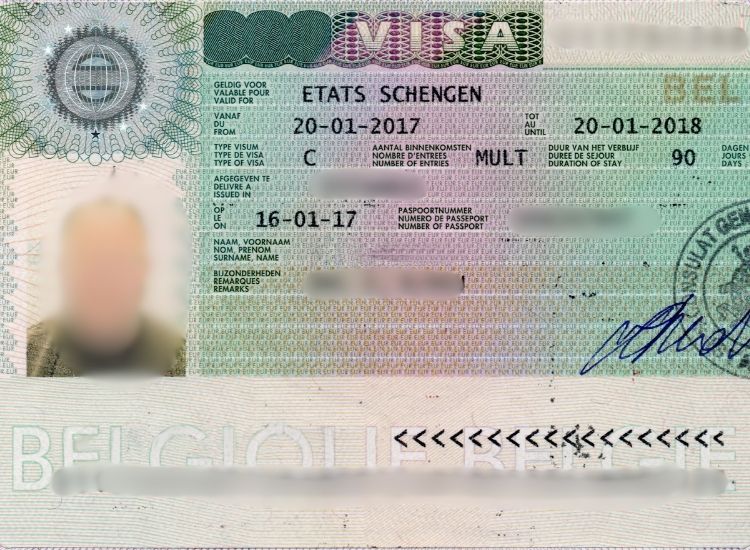 Hướng dẫn chi tiết xin visa Bỉ 3