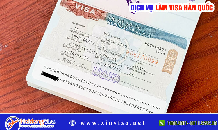 Visa Hàn Quốc