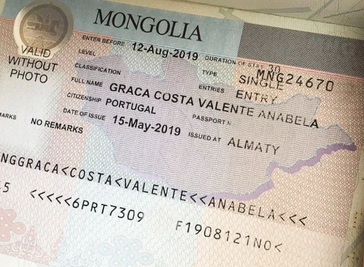 Hướng dẫn chi tiết xin visa Mông Cổ 3