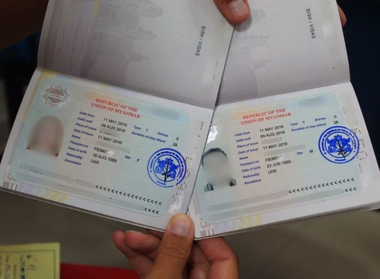 Hướng dẫn chi tiết xin visa Myanmar 2