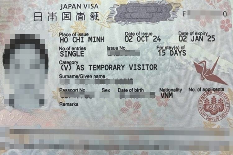 Chia sẻ kinh nghiệm xin visa Nhật Bản 3