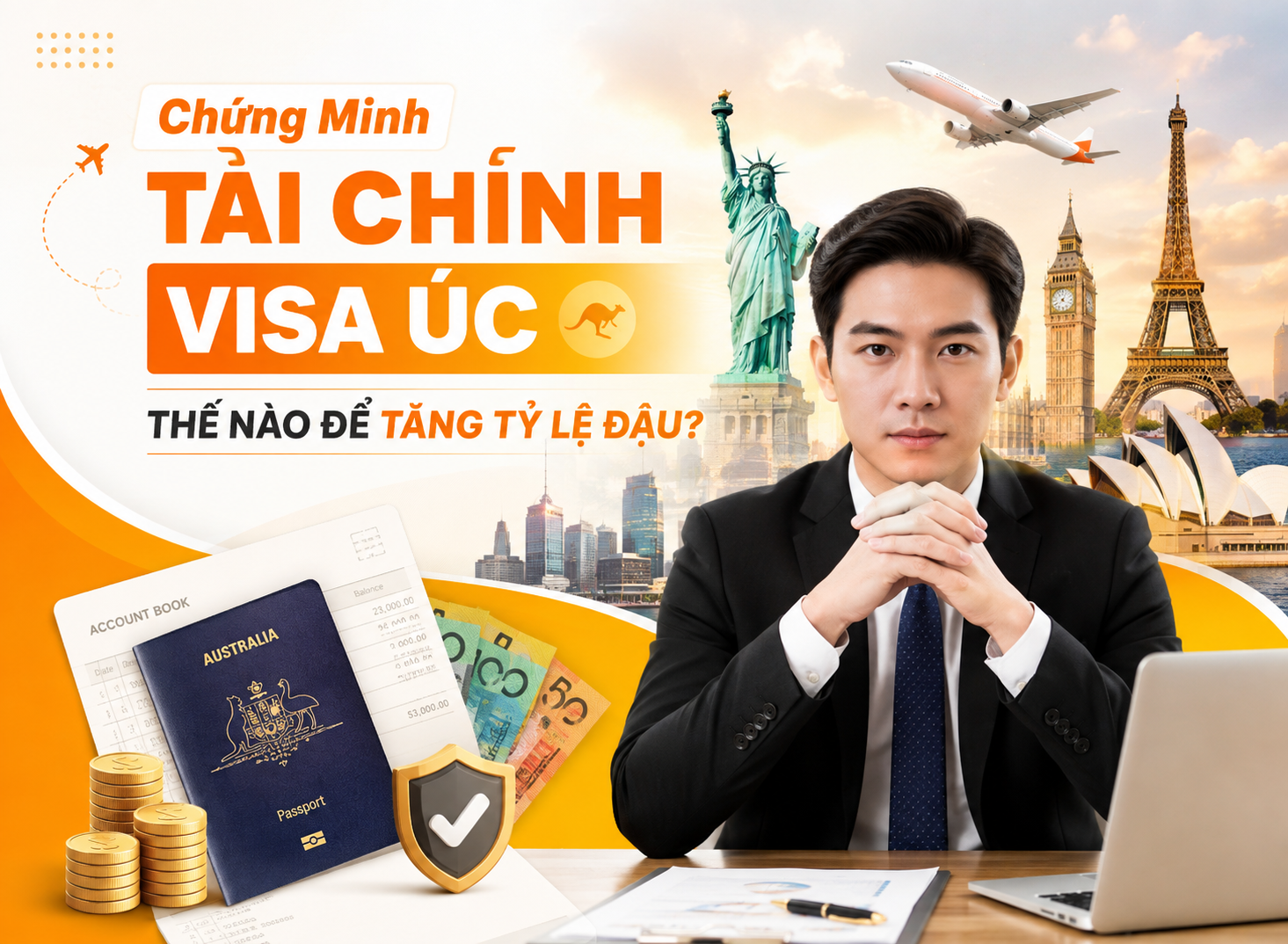 Chứng Minh Tài Chính Visa Úc Thế Nào Để Tăng Tỷ Lệ Đậu?