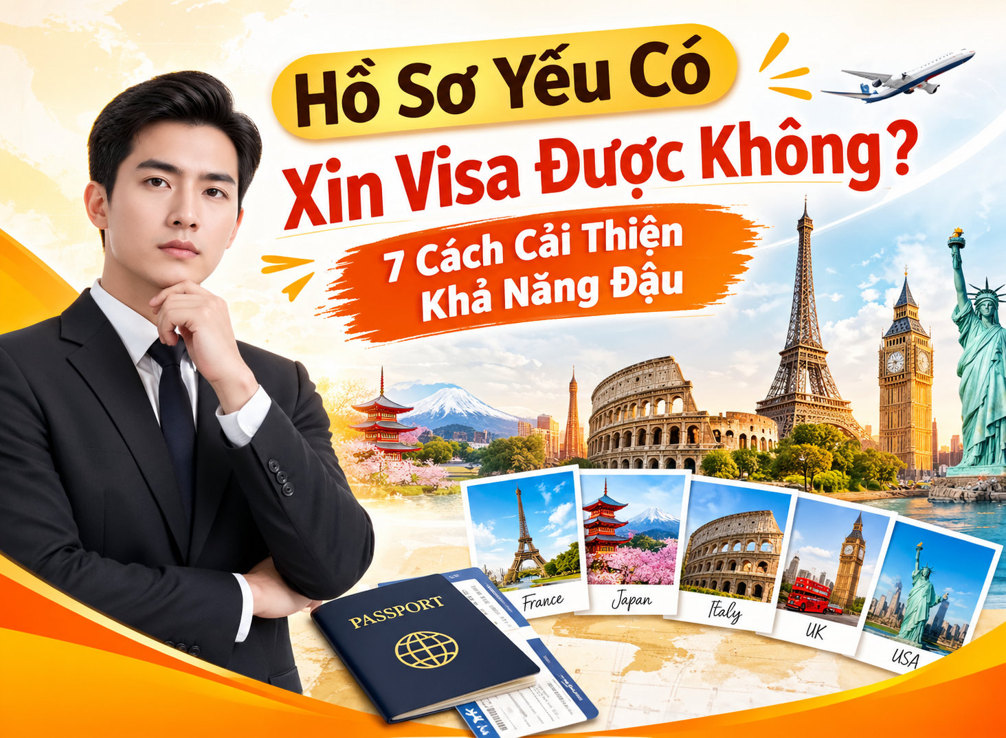 Hồ Sơ Yếu Có Xin Visa Được Không? 7 Cách Cải Thiện Khả Năng Đậu