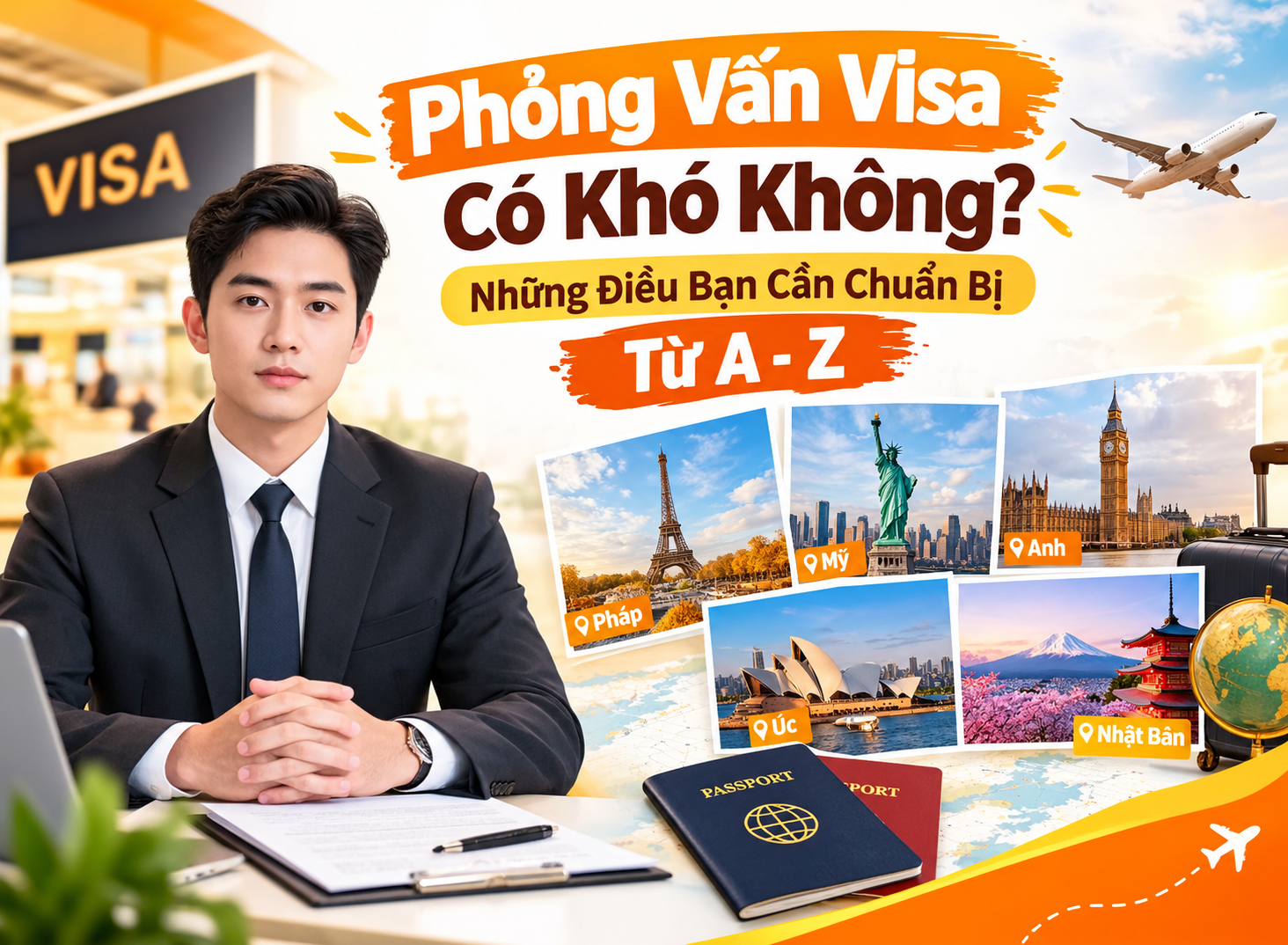 Phỏng Vấn Visa Có Khó Không? Những Điều Bạn Cần Chuẩn Bị Từ A - Z