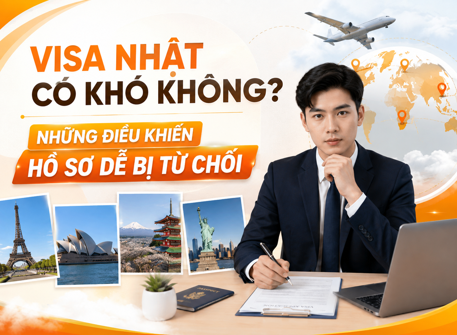 Visa Nhật Có Khó Không? Những Điều Khiến Hồ Sơ Dễ Bị Từ Chối