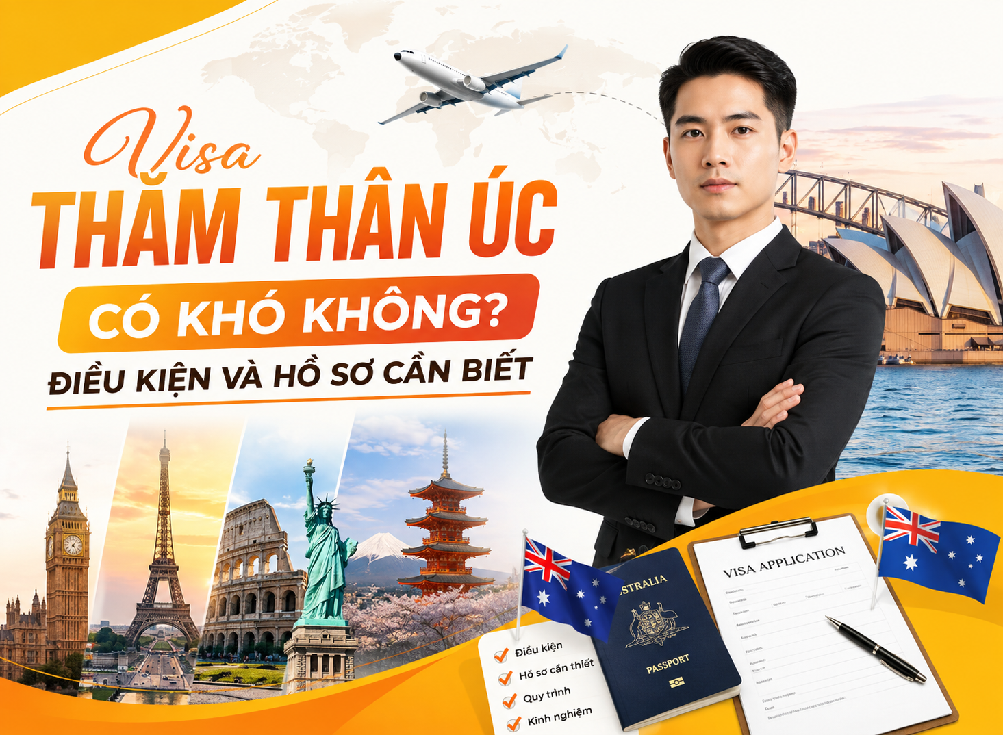 Visa Thăm Thân Úc Có Khó Không? Điều Kiện Và Hồ Sơ Cần Biết