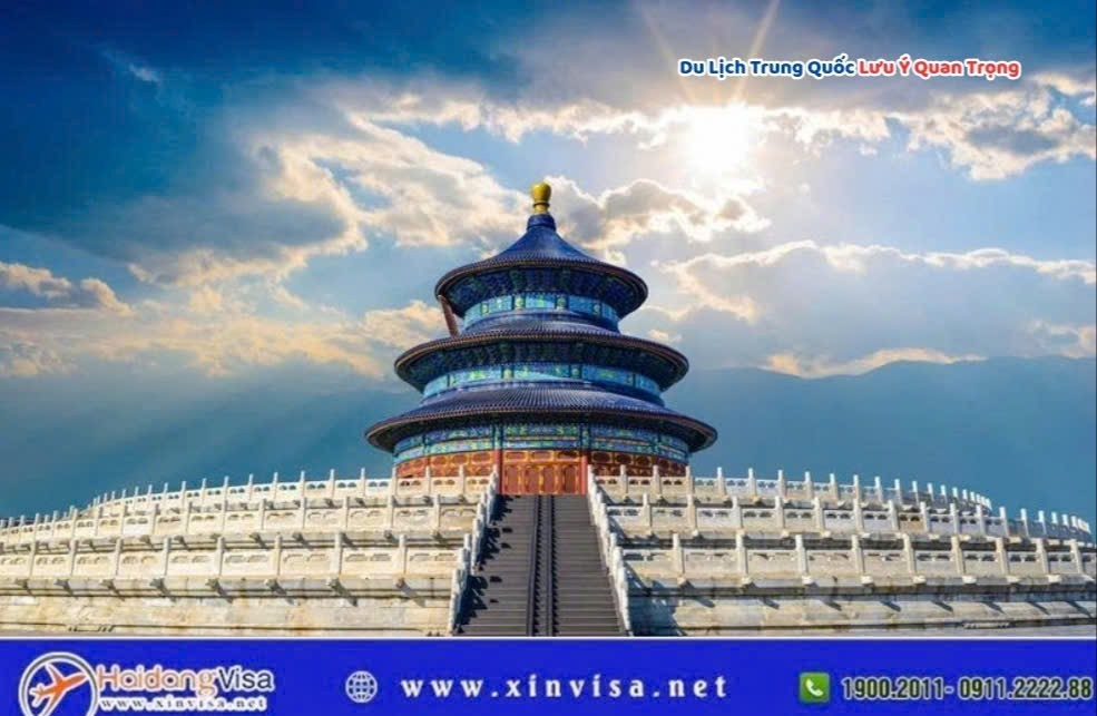 Lưu ý quan trọng khi đi du lịch Trung Quốc 2025 