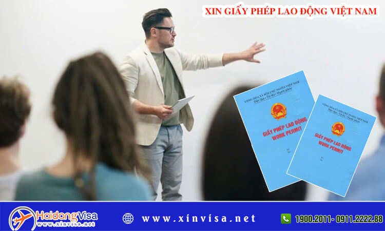 Xin giấy phép lao động Việt Nam