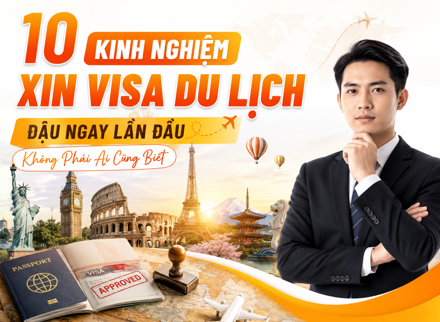 10 Kinh Nghiệm Xin Visa Du Lịch Đậu Ngay Lần Đầu Không Phải Ai Cũng Biết