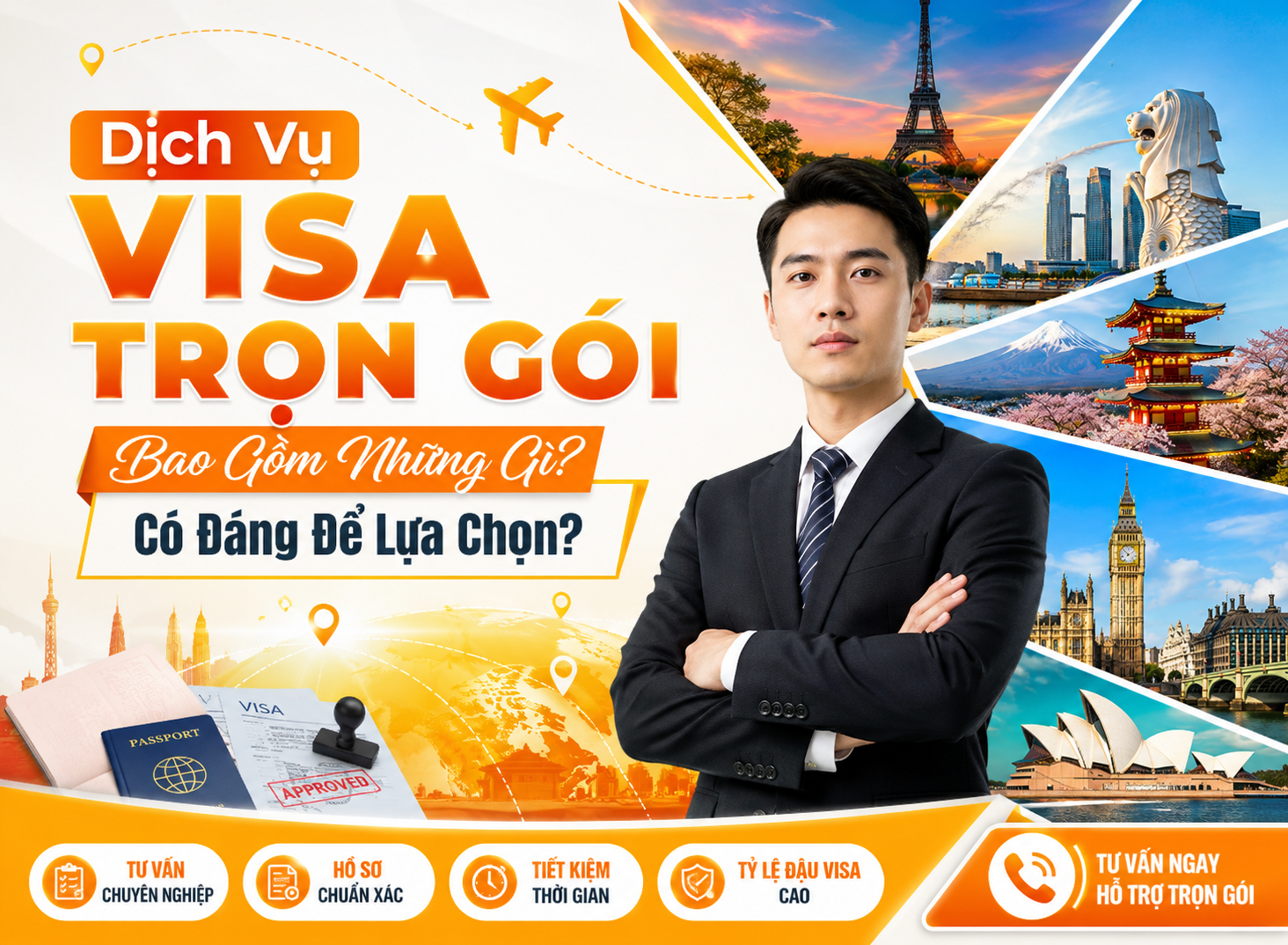  Dịch Vụ Visa Trọn Gói Bao Gồm Những Gì Có Đáng Để Lựa Chọn