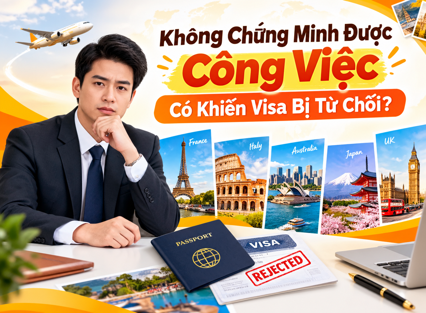 Không Chứng Minh Được Công Việc Có Khiến Visa Bị Từ Chối?
