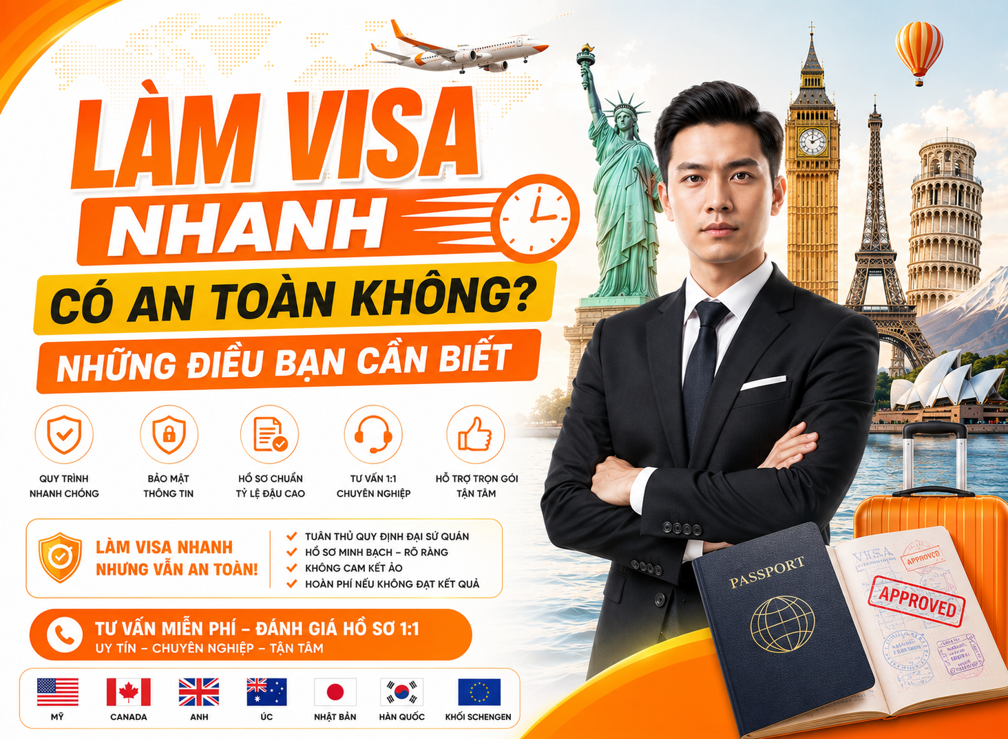 Làm Visa Nhanh Có An Toàn Không? Những Điều Bạn Cần Biết 1