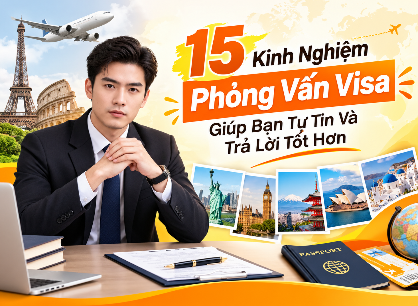 15 Kinh Nghiệm Phỏng Vấn Visa Giúp Bạn Tự Tin Và Trả Lời Tốt Hơn