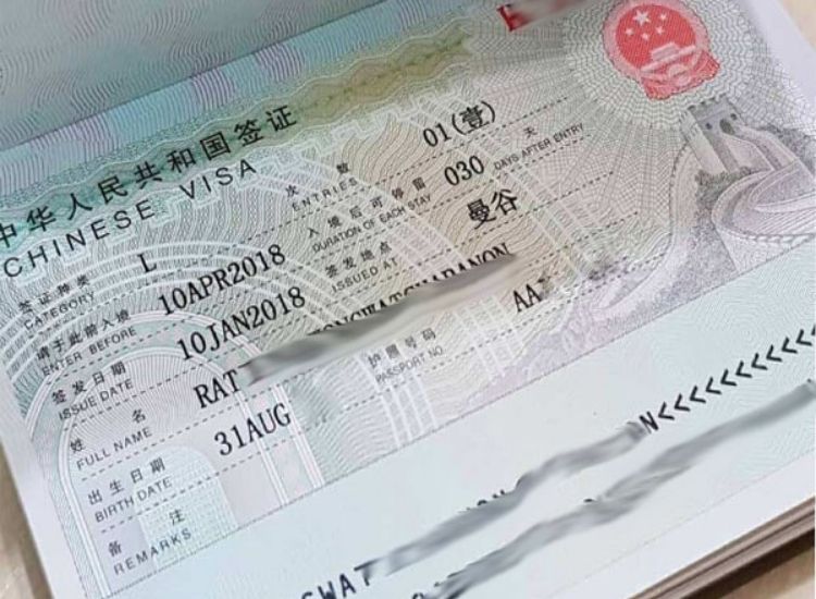 Điều kiện xin visa Trung Quốc mới 2026 2